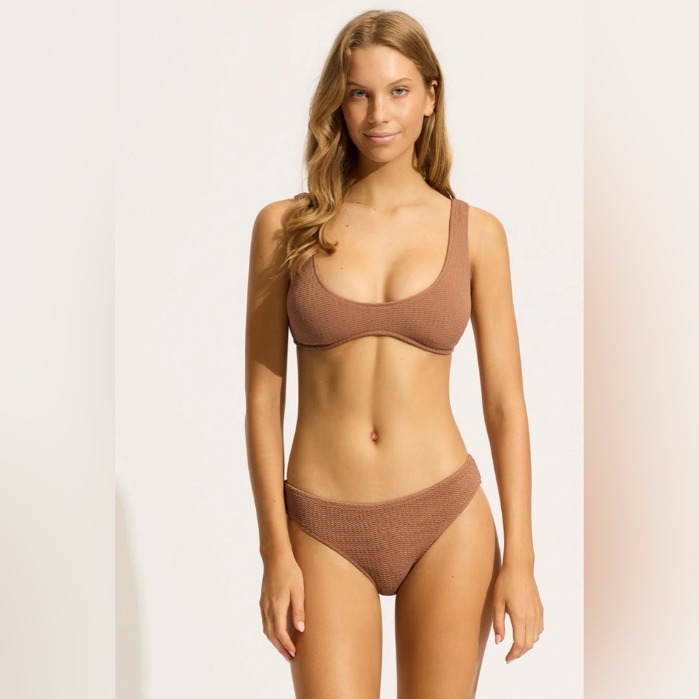 Seafolly Brown Bikini NWT